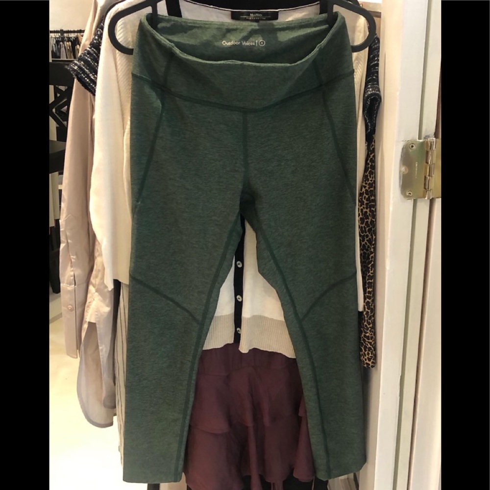 Outdoor Voices Forest Green Leggings Small